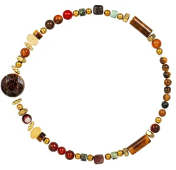 Armband - Brown Agate