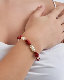 Armband - Coral Red