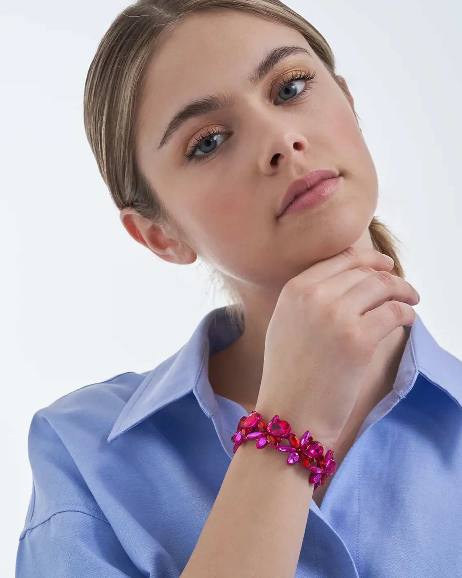 Armband - Floral Pink