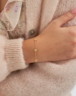 Armband - Golden Bloom