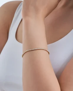 Armband - Golden Zirconia