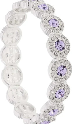 Armband - Lavender Crystal