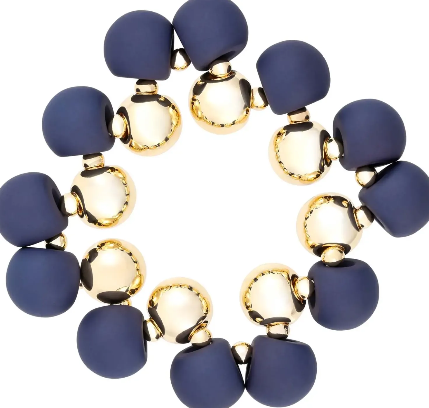 Armband - Navy Pearls