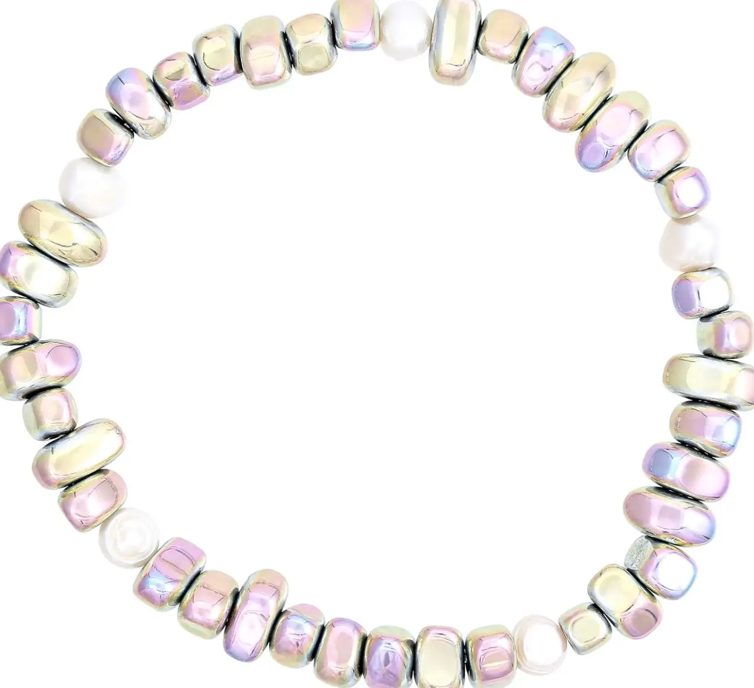 Armband - Rainbow Hematite