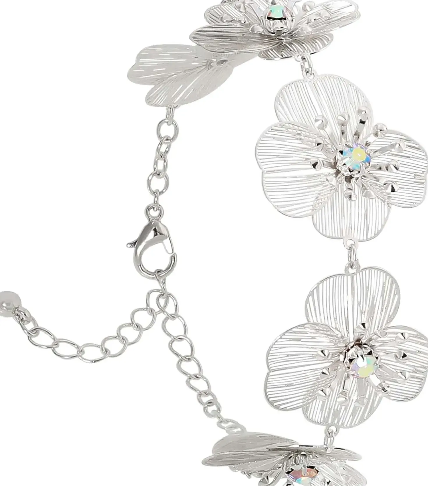Armband - Silver Petal