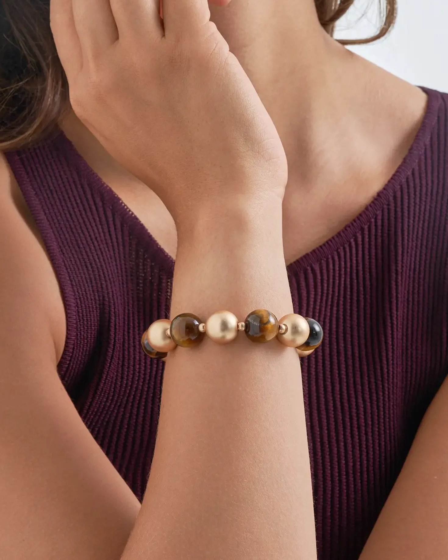 Armband - Tiger Eye
