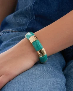 Armband - Turquoise Marble