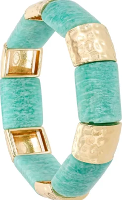 Armband - Turquoise Marble