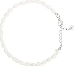 Armband - White Pearls
