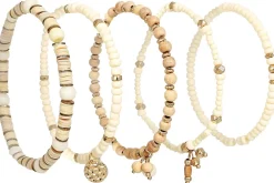 Armband-Set - Beige Summer