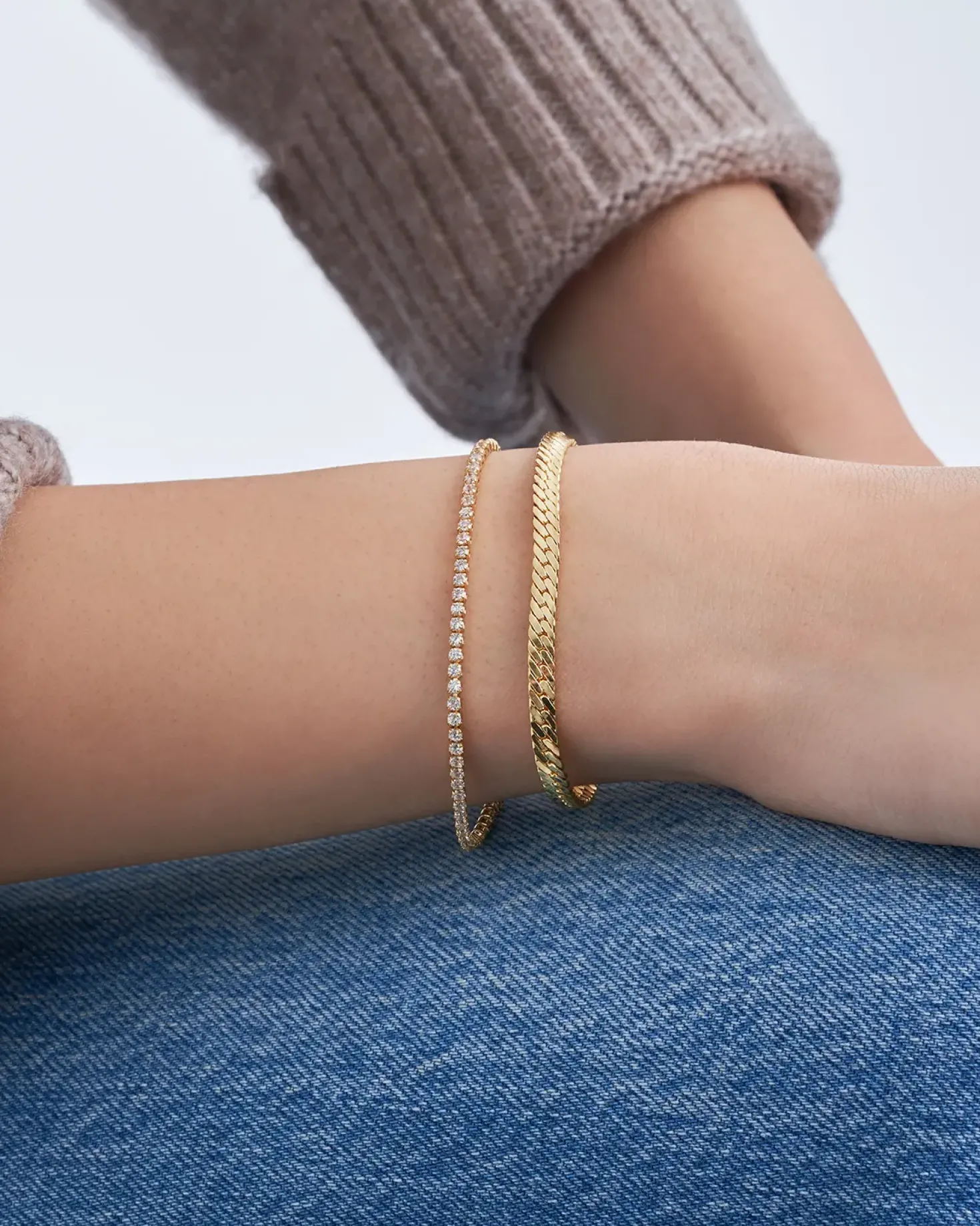 Armband-Set - Classy Chains