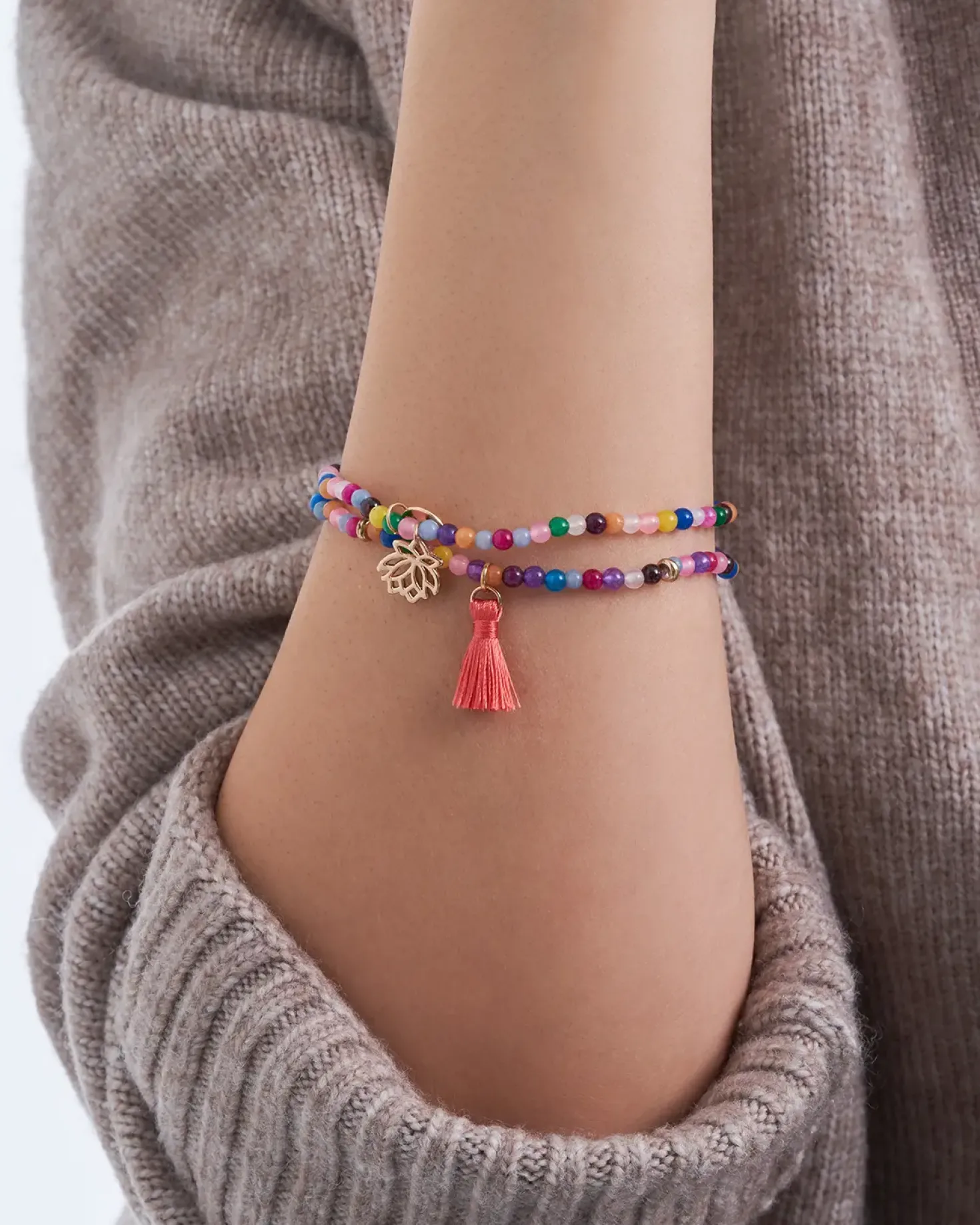 Armband-Set - Colorful Lotus