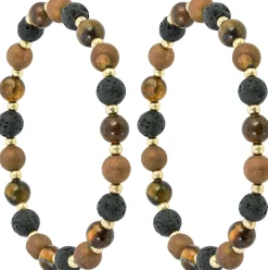 Armband-Set - Lava Stone