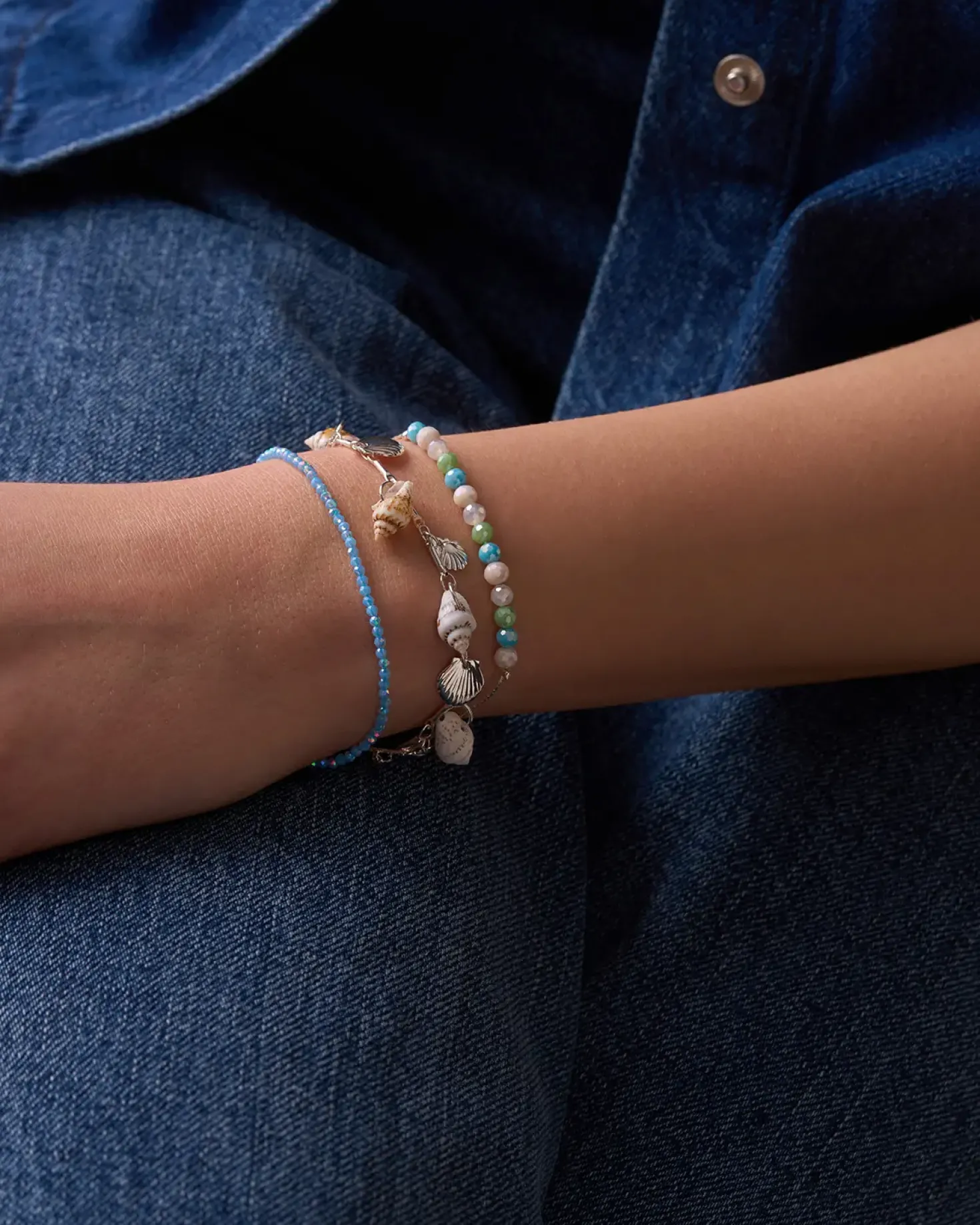 Armband-Set - Ocean Glow