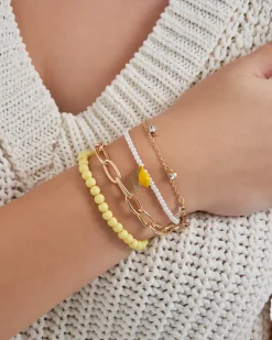 Armband-Set - Yellow Lemon