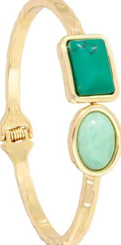 Armreif - Square Amazonite