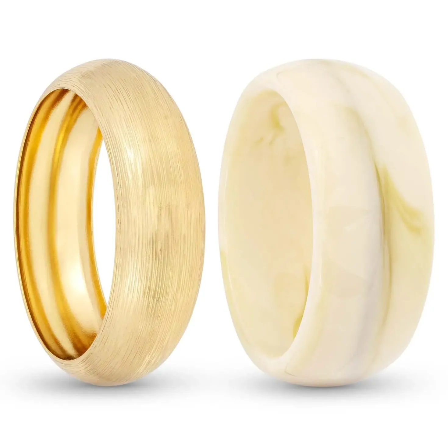 Armreif-Set - Golden Marble