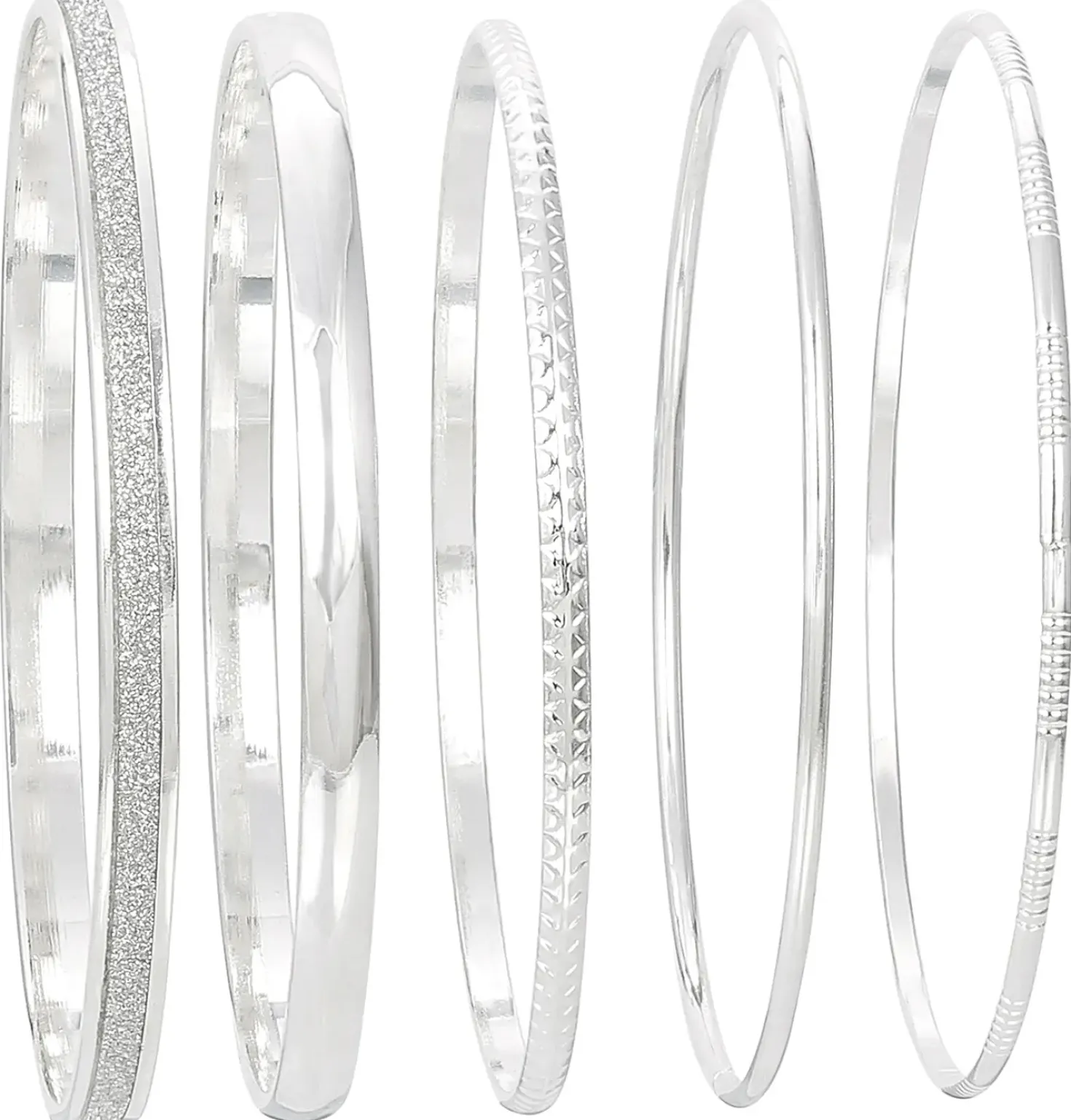 Armreif-Set - Silver Essentials