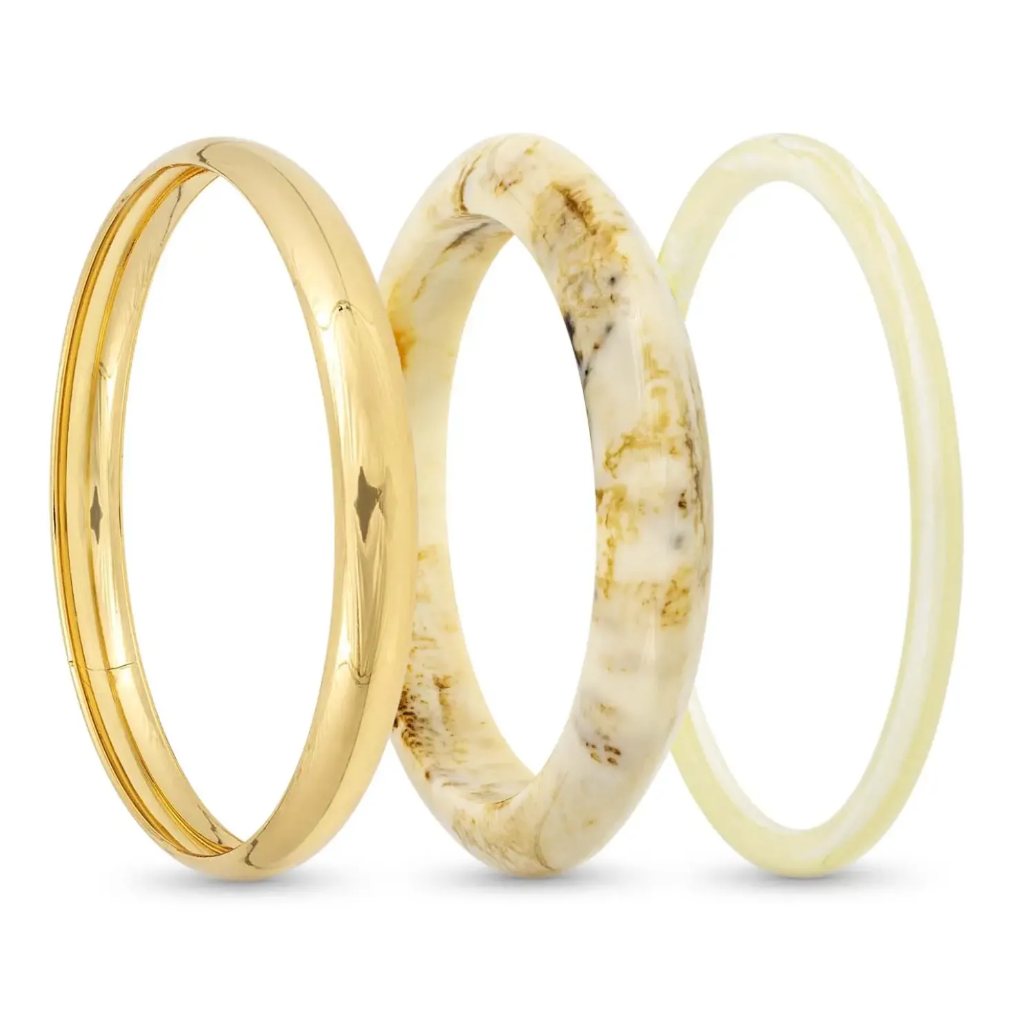 Armreif-Set - Soft Marble
