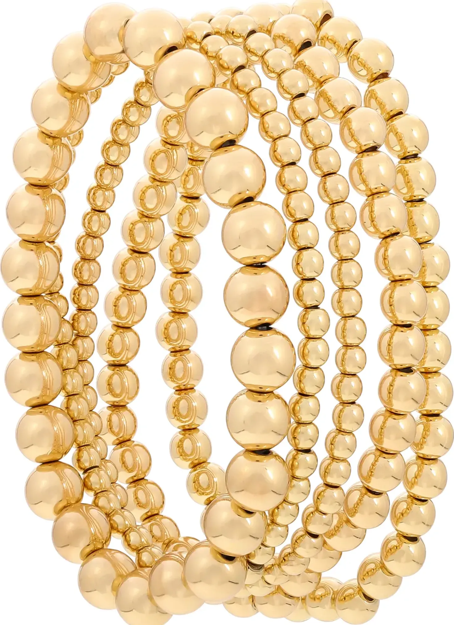 Arm-Set - Golden Beads