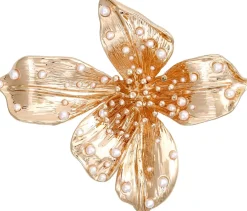 Brosche - Metal Flower
