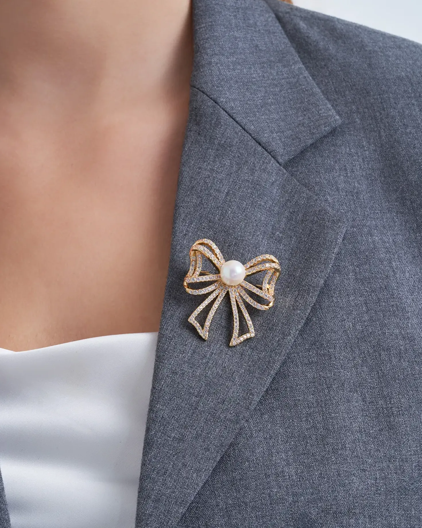 Brosche - Twinkling Bow