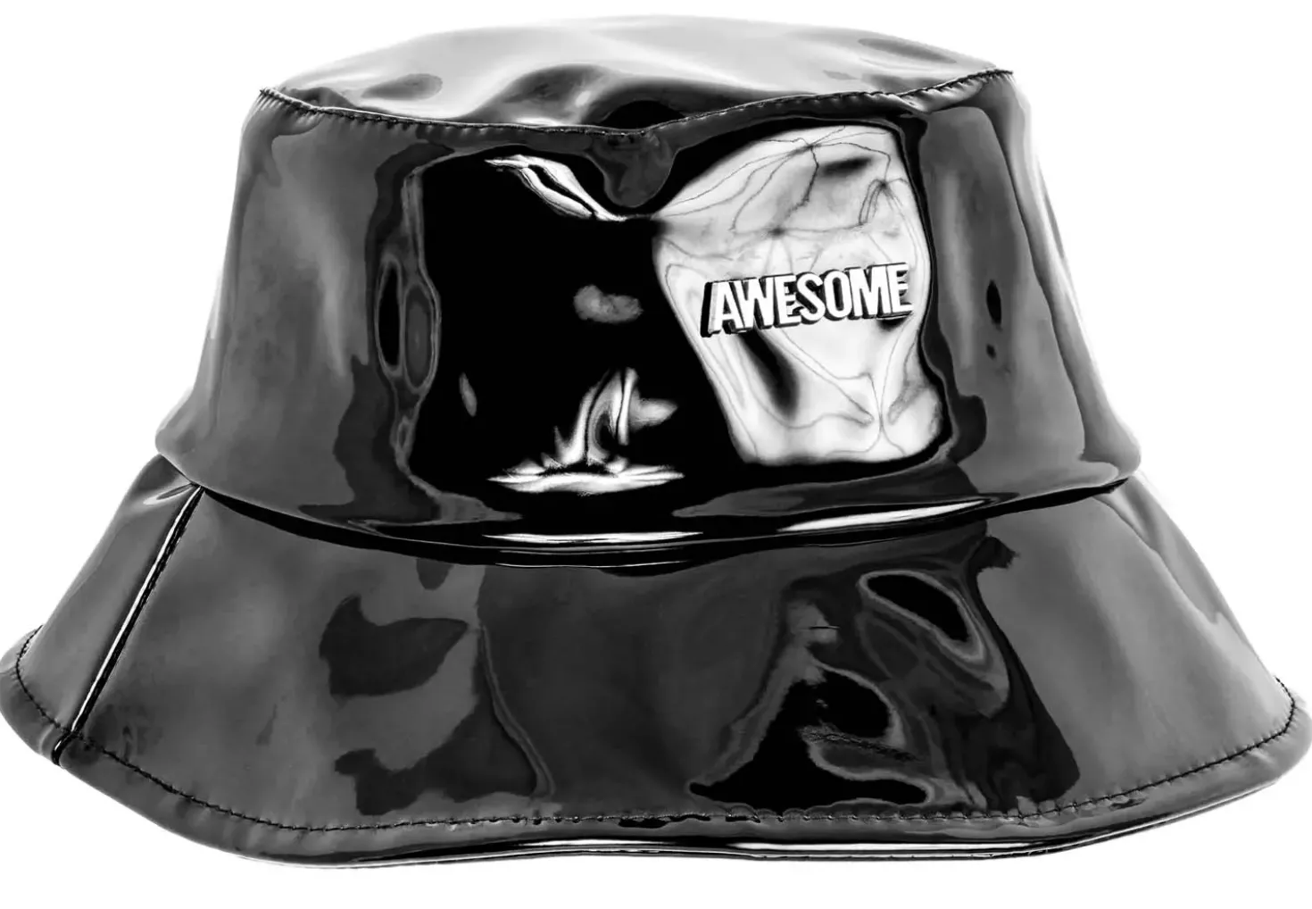 Bucket Hat - Black Shine