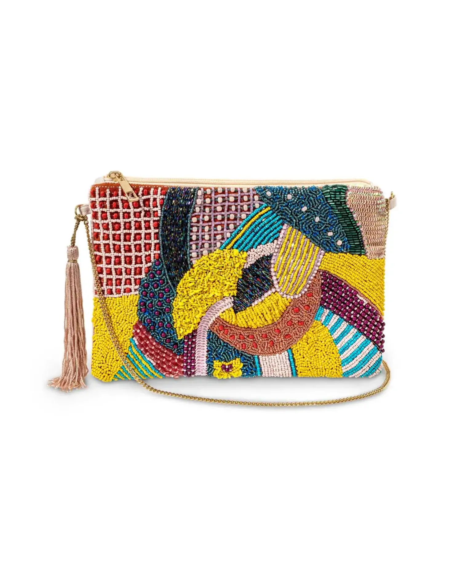 Clutch - Colorful Beads