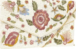 Clutch - Floral Beads
