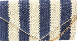 Clutch - Maritime Stripes