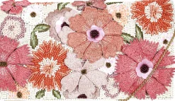 Clutch - Peach Floral
