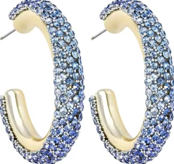 Creolen - Blue Sparkle