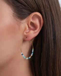 Creolen - Green Amazonite