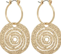 Creolen - Hammered Ornament