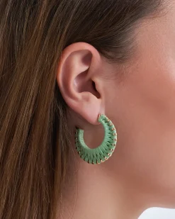 Creolen - Mint Braid
