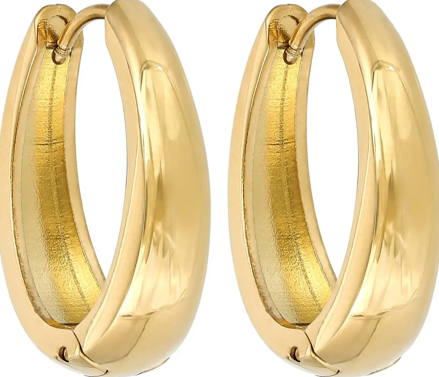 Creolen - Oval Glamour