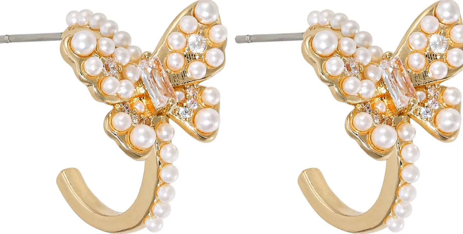 Creolen - Pearly Butterfly