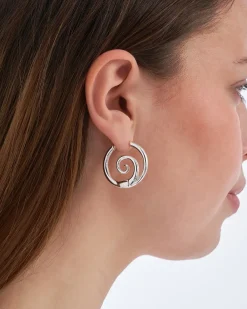 Creolen - Silver Spirals