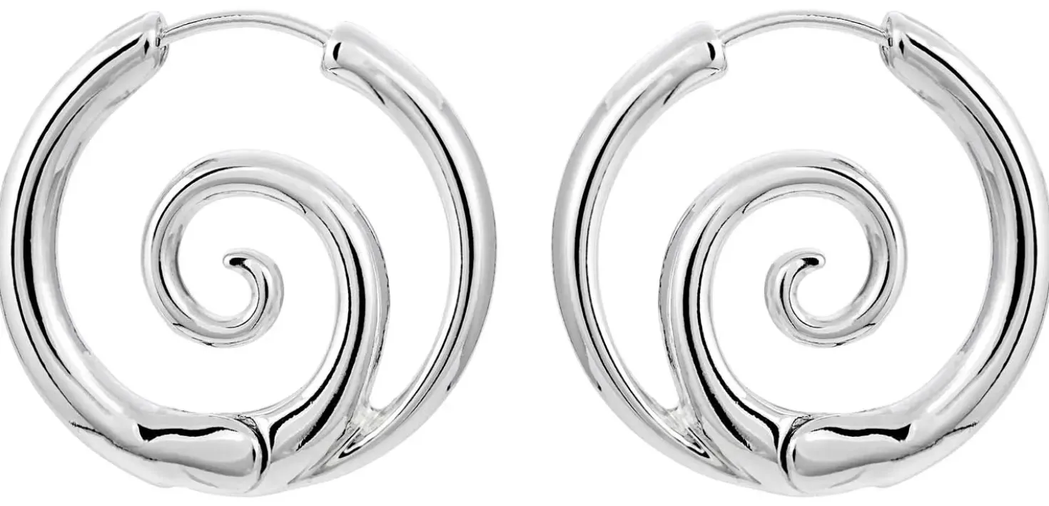 Creolen - Silver Spirals