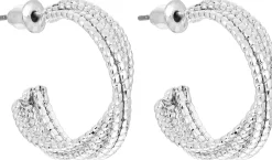 Creolen - Silvery Twist