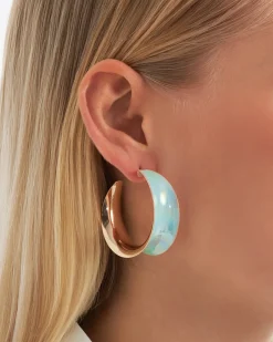 Creolen - Turquoise Shimmer