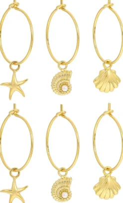 Creolen-Set - Beach Shells