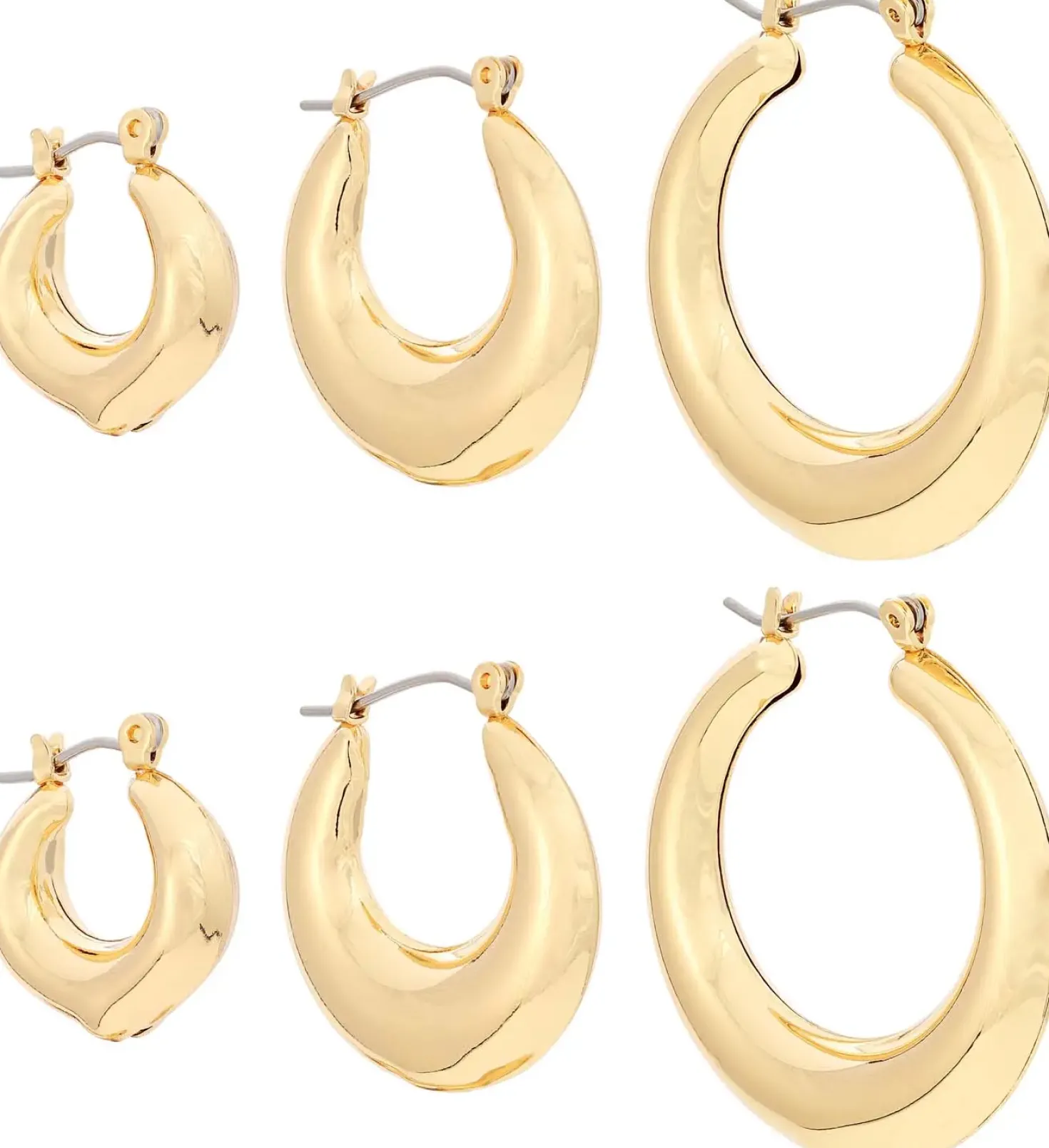 Creolen-Set - Classic Gold