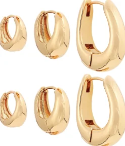 Creolen-Set - Golden Shine