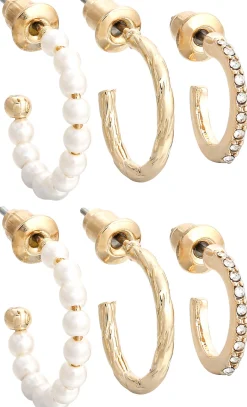 Creolen-Set - Shiny Pearls