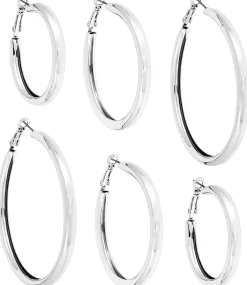 Creolen-Set - Silver Essentials