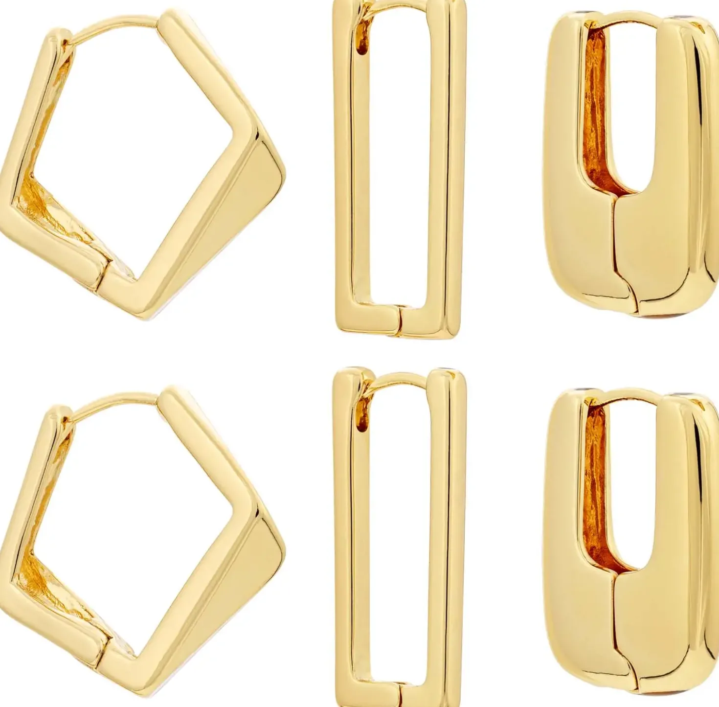 Creolen-Set - Square Basics