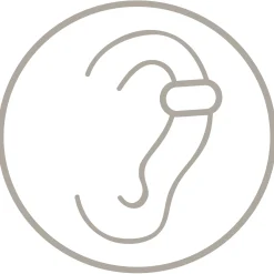 Earcuff - Cute Silver