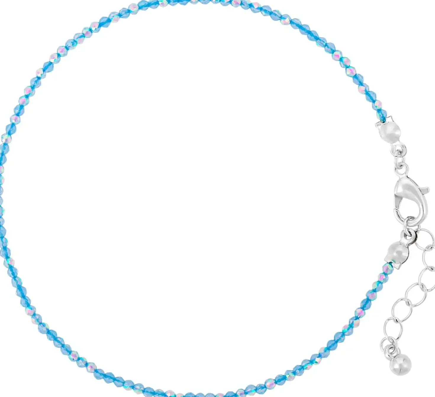 Fußketten - Filigree Blue