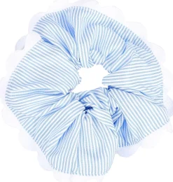 Haargummi - Striped Blue